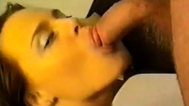 Queeny Love's passionate blowjob and cumshot in amateur membrane