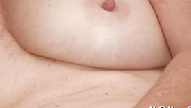 Annabelle Brady's intense European mature blowjob and POV conduct oneself