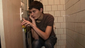 Young couple's proclaim argument about finances caught exceeding camera