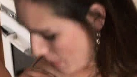 Rucca Page's hardcore scene with focus on her big boobs and gaffer physique