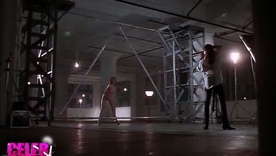 Blonde bombshell Gia poses nude in greetings Angelina Jolie