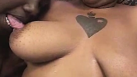 Curvy lesbians indulge in dildo play