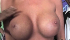 Blonde beauty Jordan Blue's passionate interracial encounter