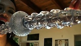 Fetish toys added to deepthroat action with respect to pornstars