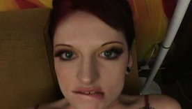 Brunette vixen Jessie Lee's hardcore POV encounter with James Deen