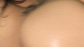 Asian knockout Mya Luanna gives a sensual kneading plus handjob