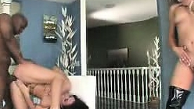 London Keyes with an increment of Prince Yahshua in an intense interracial encounter