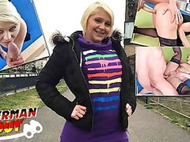 GERMAN SCOUT - TINY GIRL JENNY FUCKED AT REAL MODEL CASTING