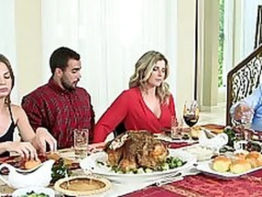 Moms Bang Teen - Naughty Family Thanksgiving