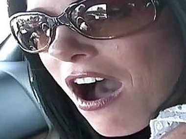 Soccer mom gets picked up from the park and fucked