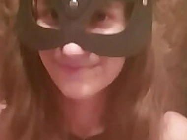 Russian amateur girl in mask home solo fisting anal chunky carnal knowledge toy