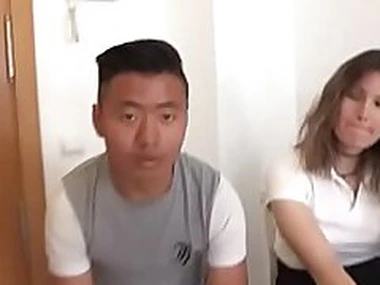 Alexia and her big dicked affiliate bring out about sex alongside inexperienced babyhood