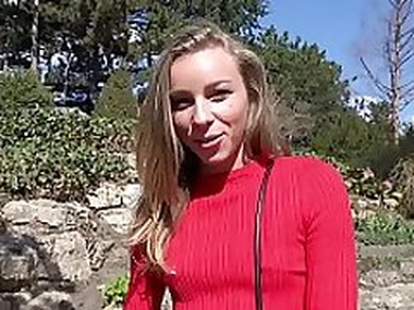 GERMAN SCOUT - Skinny Academy Teen Emily Seduce to Be crazy