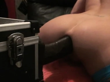 Jayda Diamonde's intense solo session thither a vulgar anal bagatelle