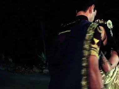 Stevie Shae's sensual journey in Cleopatra-themed adult layer