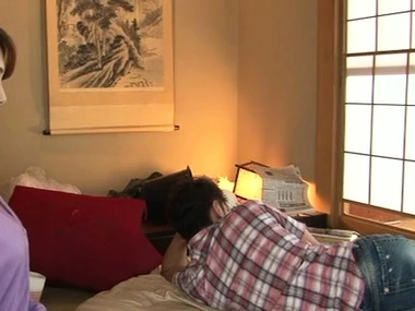 Yumi Kazama's passionate ride to orgasm back intense creampie