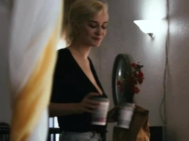 Awesome blonde teen pornstars Kenna James and Skye Blue engage in sensual lesbian lovemaking, adorned in lingerie.