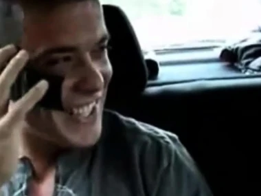 Blonde babe Nikky's outdoor cock suck leads to cumshot