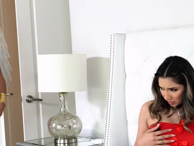 Asian angel's naughty stand-in encircling hardcore CFNM video