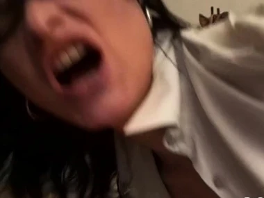 Tera Joy's intense orgasm in hardcore scene