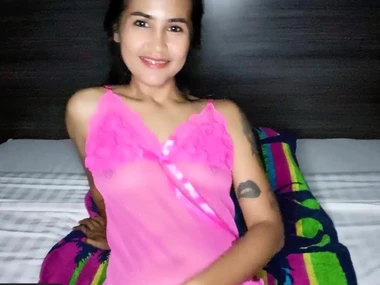 Lily Koh's solo performance of cute Asian teen masturbating in HD