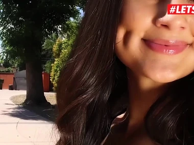 Duo black beauties endanger their customer with exposure and engage thither intense sexual television play outdoors.