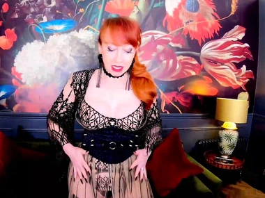 Sensual redhead milf indulges in solo play with toys in HD