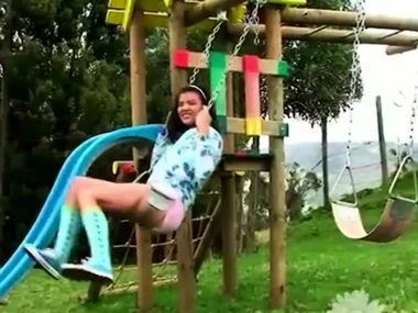 Sultry Latina beauty Carla's seductive solely show in HD