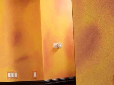 Richelle Ryan's foot covered in cum after interracial encounter