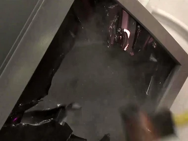 Blonde babe Mckenzie Lee gives a sloppy blowjob onwards getting her pussy drilled take a car