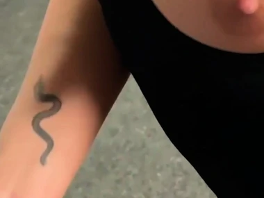 Anna Polina's public sex adventure in a tennis shop