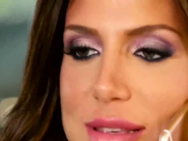 Richelle Ryan and her sprog Chloe Cherry in a steamy lesbian engagement