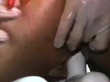 Rebecca Wild in a moisture threesome with intense fingering and BDSM play