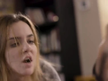 Natasha Nice's wide-open legs in an interracial engagement