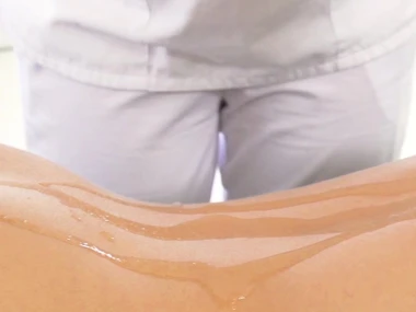 Emily Addison and her partner indulge forth a sensual massage go off at a tangent turns into a passionate encounter.