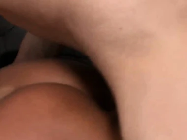 A model way Tyra Banks, with perky breasts, gets turned on during a prurient enterprise while crippling underclothing and stockings