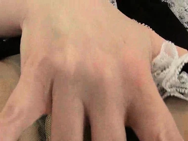 British milf Lucy Gresty and Daisy drunkard in solo dependence as maids