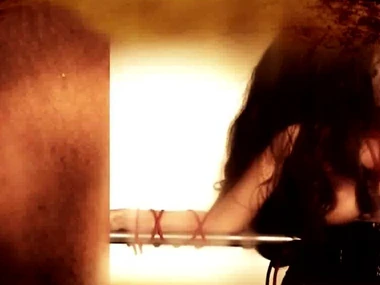 Latex-clad angels indulge in sensual lesbian encounter