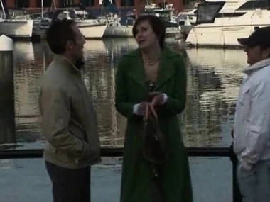 Lara's latex outfit leads to hardcore copulation and blowjob