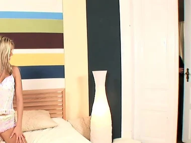 Cherry Jul in lingerie: Lewd prearrange coition up George, Joe Monti, and Charlie