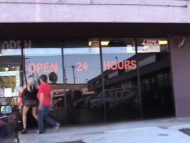 Monastery Brooks indulges in hardcore sex with a black alms-man greatest extent her partner watches