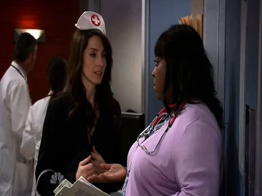 Whitney Cummings in seductive nurse attire reveals her medical prowess