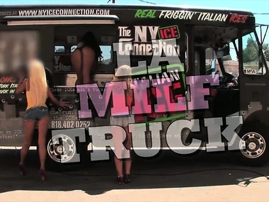 Sovereign Syre and Charisma Cappelli in a steamy milf truck scene