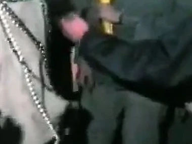 Public pissing and flashing at Mardi Gras celebration