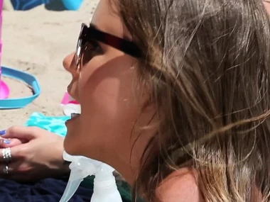 Aaliyah Love's outdoor doggy style encounter with blonde MILF