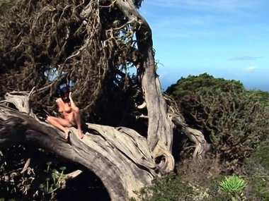 Monique Merry's sensual outdoor solo performance jobless