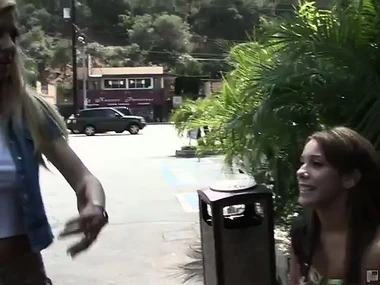 Lexi Lamour gets staggered by a hottie while bowling with her husband Ethan