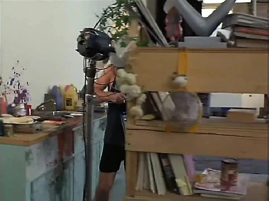 Kari Wuhrer's nude poses for an artistic rendition