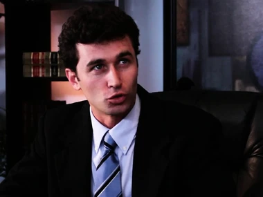 Blonde bombshell in lingerie gets wild in Samantha Saint's hardcore video