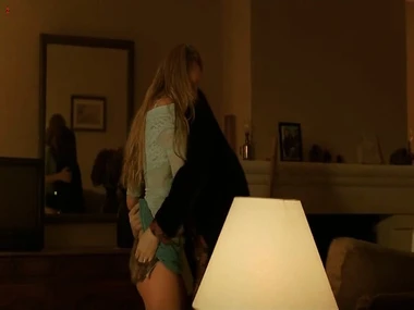 Ludivine Sagnier's first nude scene in a bathtub followed by an outdoor swim